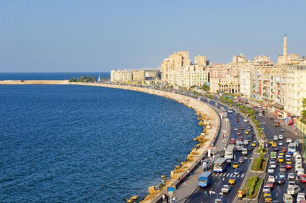 كورنيش الاسكندرية 