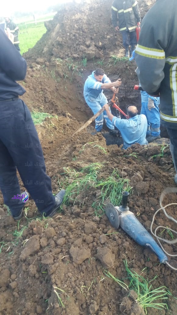 إصلاح خط أنابيب شركة بترول طنطا إصلاح خط أنابيب شركة بترول طنطا