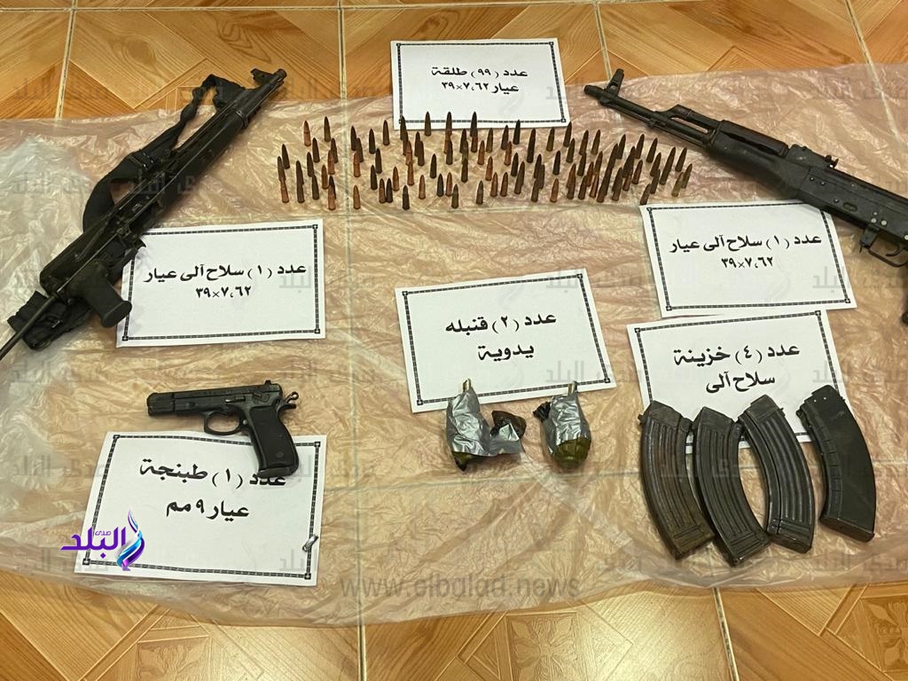 مقتل 3 عناصر ارهابية بسيناء 