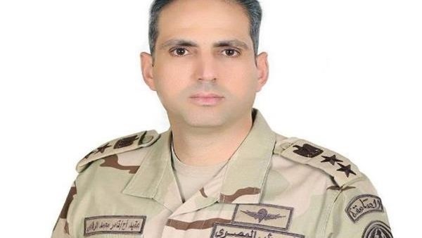 العقيد تامر الرفاعي المتحدث العسكري بإسم القوات المسلحة العقيد تامر الرفاعي المتحدث العسكري بإسم القوات المسلحة