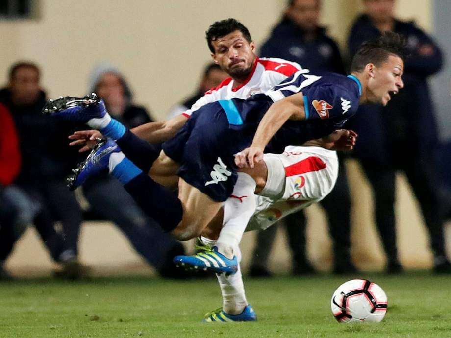 طارق حامد من مباراة الزمالك وبيراميدز طارق حامد من مباراة الزمالك وبيراميدز