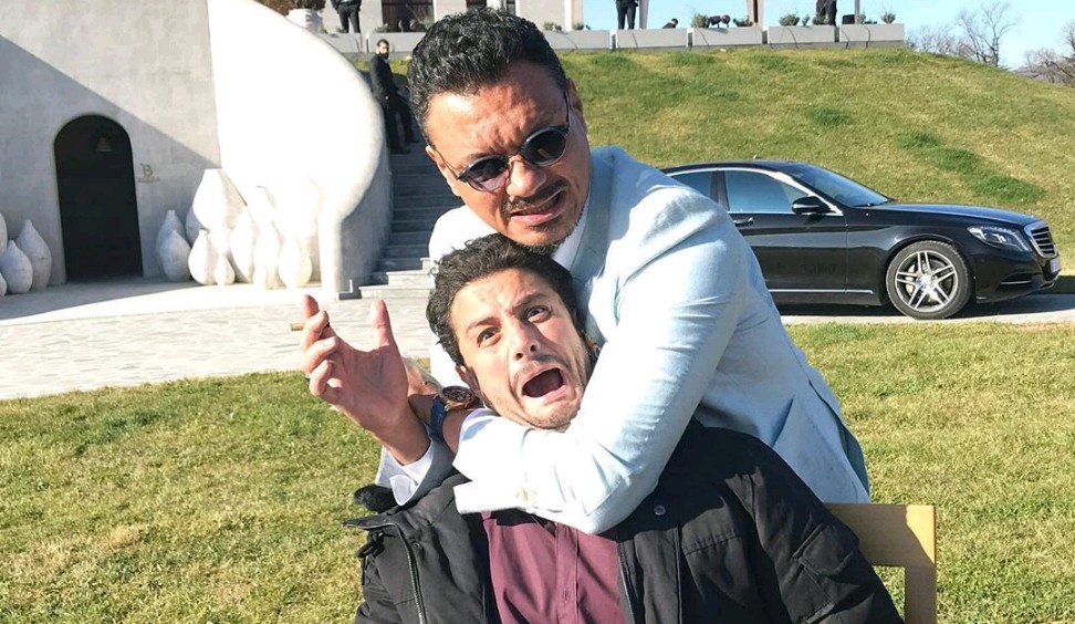 الفيشاوى وعباس أبو الحسن الفيشاوى وعباس أبو الحسن