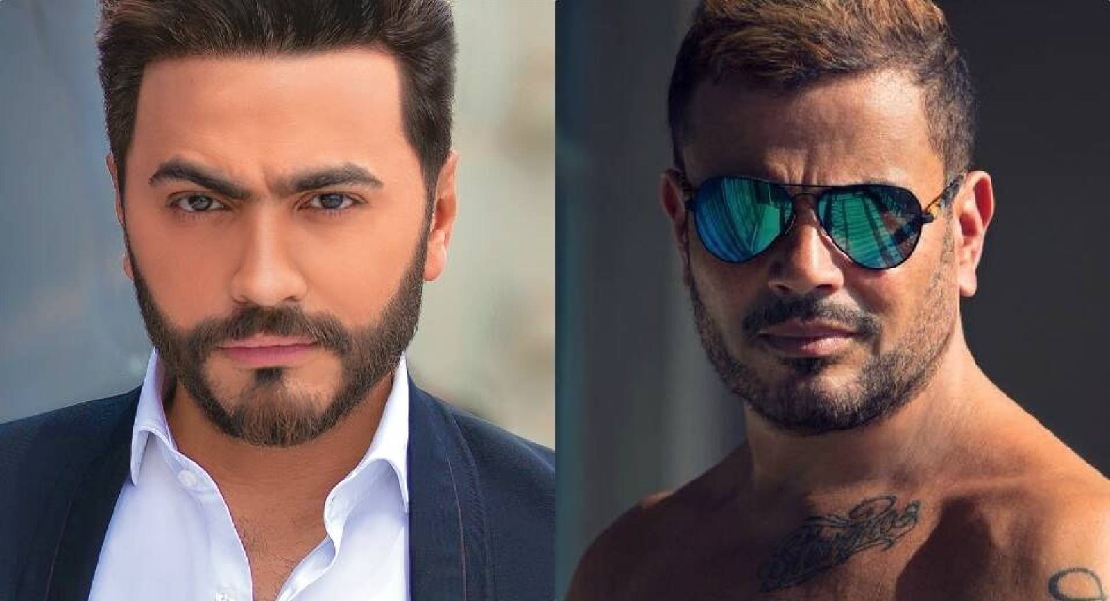 عمرو دياب وتامر حسنى عمرو دياب وتامر حسنى