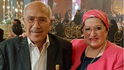 الإعلامي محمد بركات وزوجته الإعلامي محمد بركات وزوجته