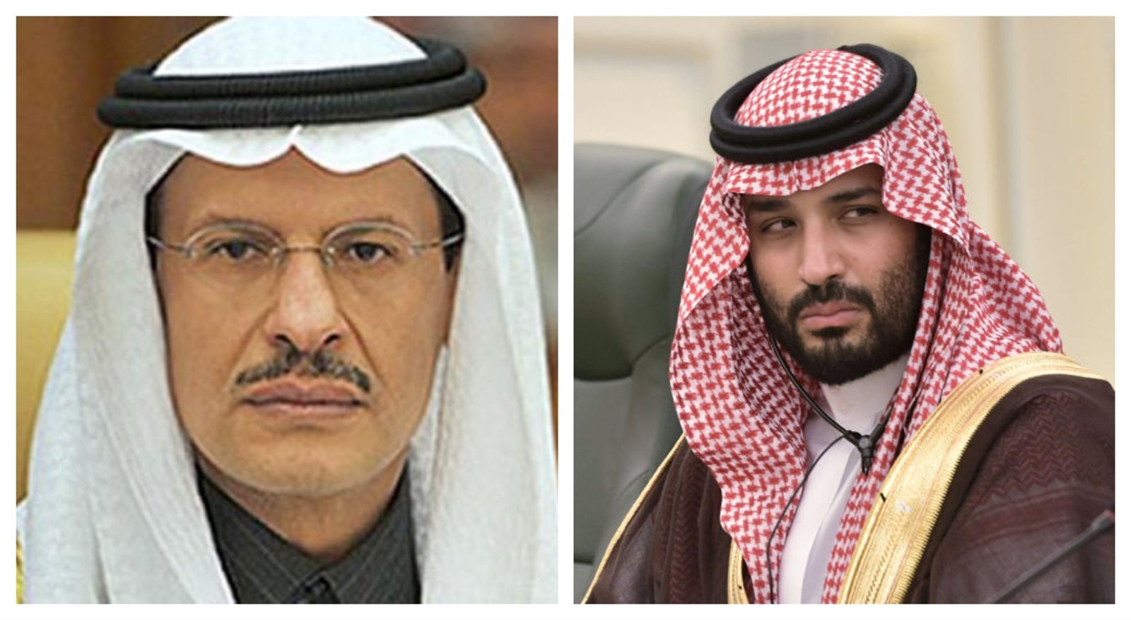الاميران محمد بن سلمان وعبدالعزيز بن سلمان 