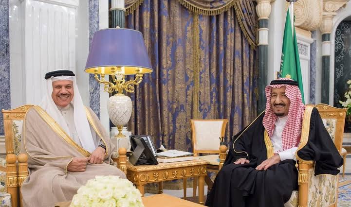 سلمان يستقبل أمين عام مجلس التعاون الخليجي