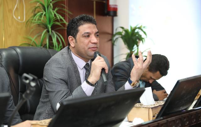 الإسعافات الأولية في ندوة بكلية الهندسة بجامعة سوهاج