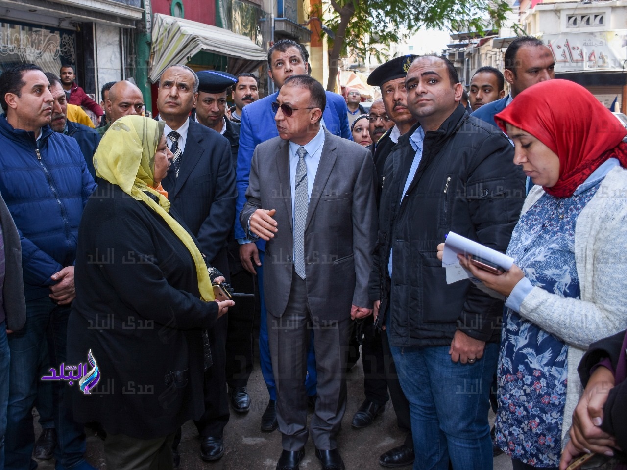 اللواء محمد الشريف محافظ الإسكندرية اللواء محمد الشريف محافظ الإسكندرية