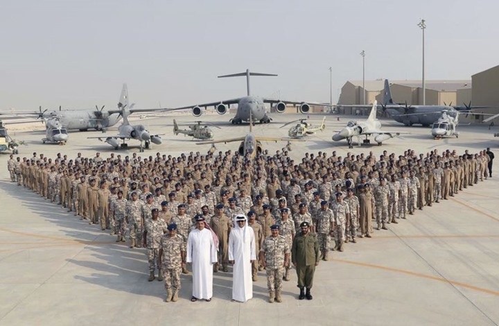 امير قطر في قاعدة العديد امير قطر في قاعدة العديد