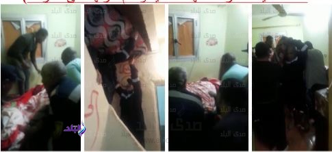 أمن القاهرة ينقل سيدة للمستشفى