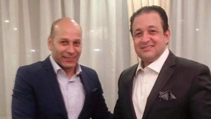  رئيس المنتدى العربي الأوروبي والنائب علاء عابد 