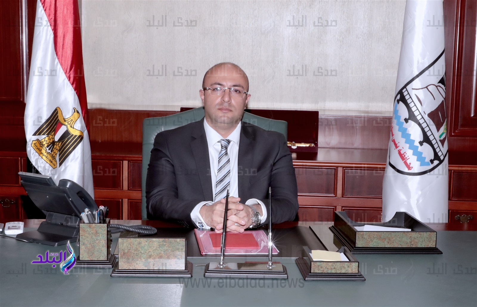الدكتور محمد هاني غنيم محافظ بني سويف الدكتور محمد هاني غنيم محافظ بني سويف