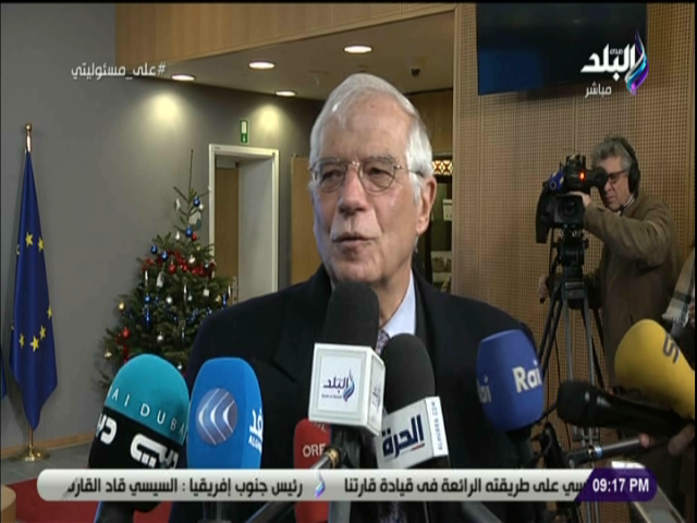 جوزيب بوريل، وزير الخارجية الاسباني
