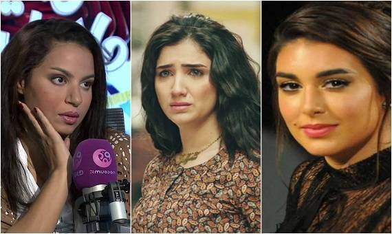 نسرين أمين ومى عمر وياسمين صبرى