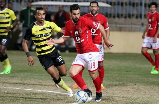 الاهلى ووادي دجلة ارشيفية 