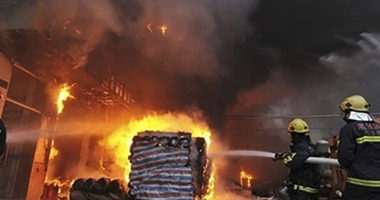 6 ملايين جنيه خسائر .. سبب حريق مصنع السيارات ببلبيس
