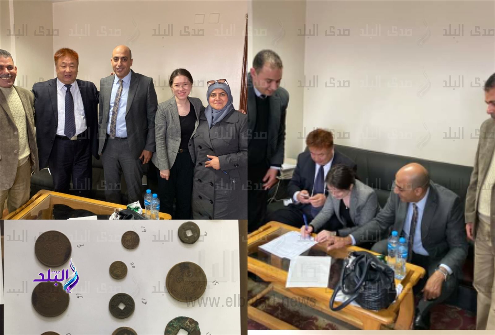الآثار المضبوطة