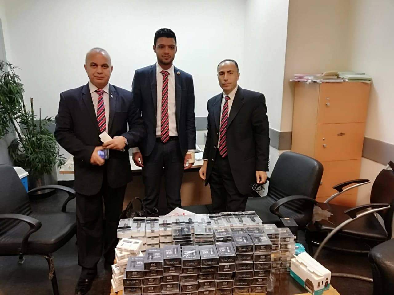 صورة من الضبطية