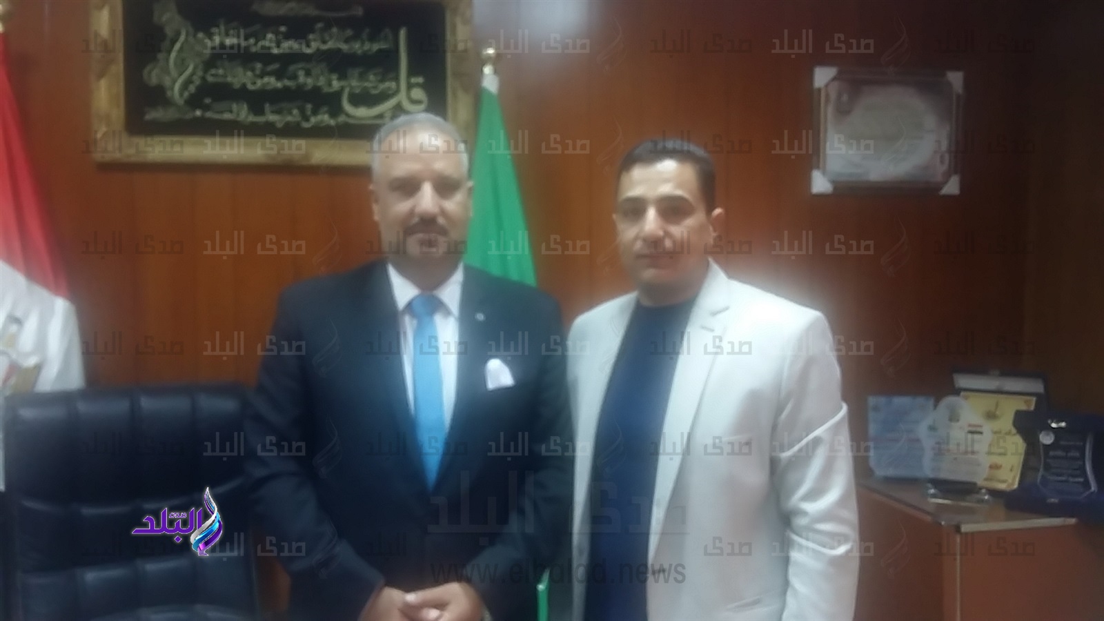مراسل صدى البلد مع وكيل الوزارة