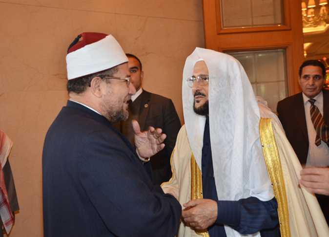 وزير الأوقاف مع نظيره السعودي