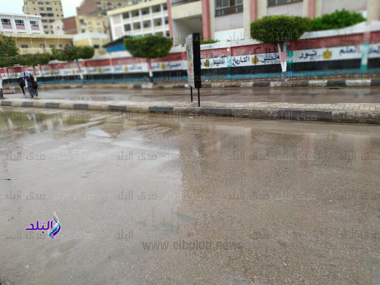 غلق بوغاز رشيد في البحيرة