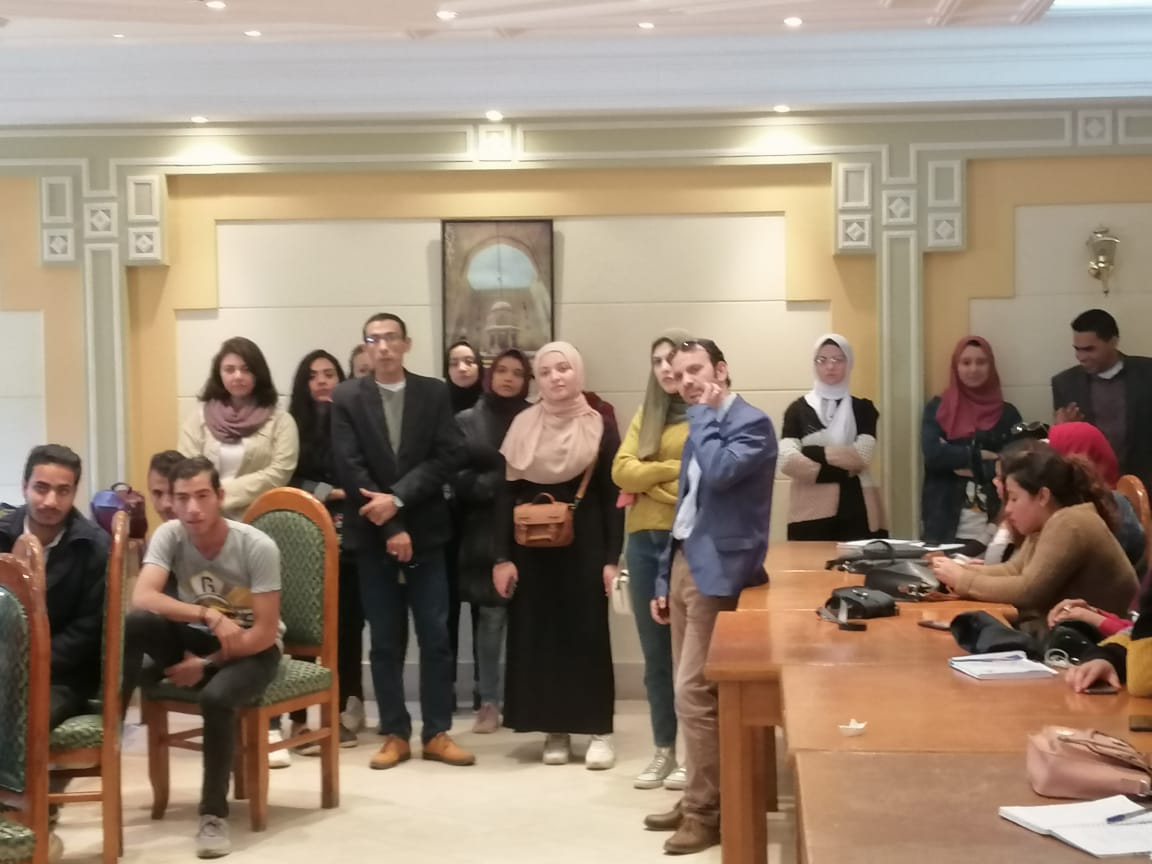 طلاب برنامج إعداد معلمي العلوم والرياضيات يزورن كلية السياحة طلاب برنامج إعداد معلمي العلوم والرياضيات يزورن كلية السياحة
