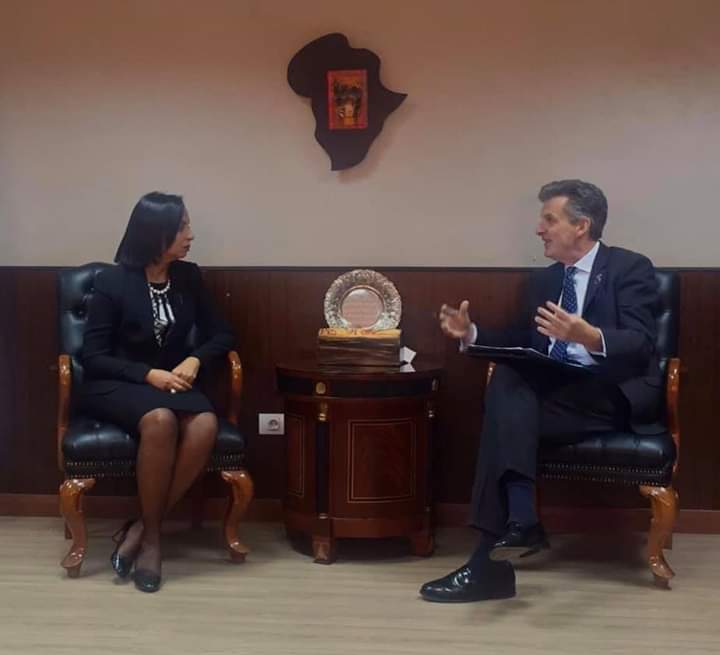 السفير البريطاني بالقاهرة 