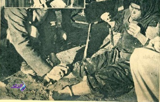 إنقاذ سيدة من السيول بالمعادي عام 1945 إنقاذ سيدة من السيول بالمعادي عام 1945