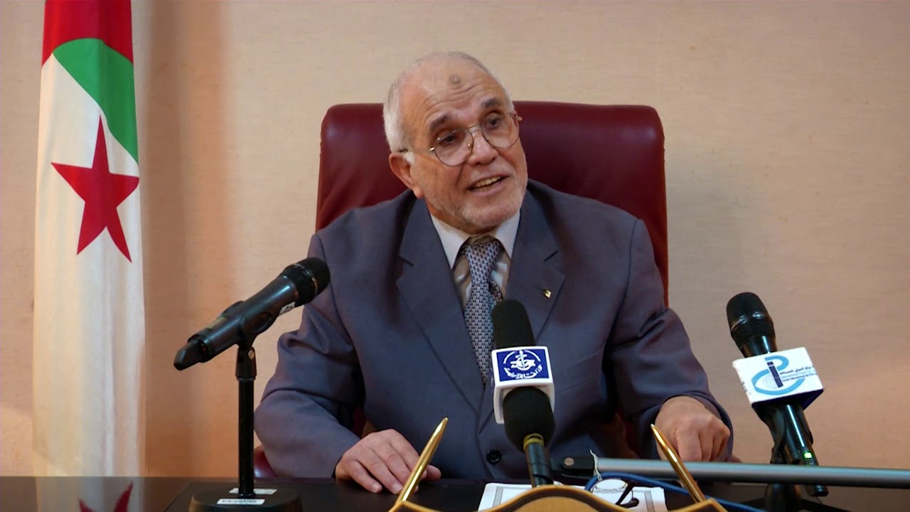 محمد شرفي - رئيس السلطة المستقلة للانتخابات بالجزائر محمد شرفي - رئيس السلطة المستقلة للانتخابات بالجزائر