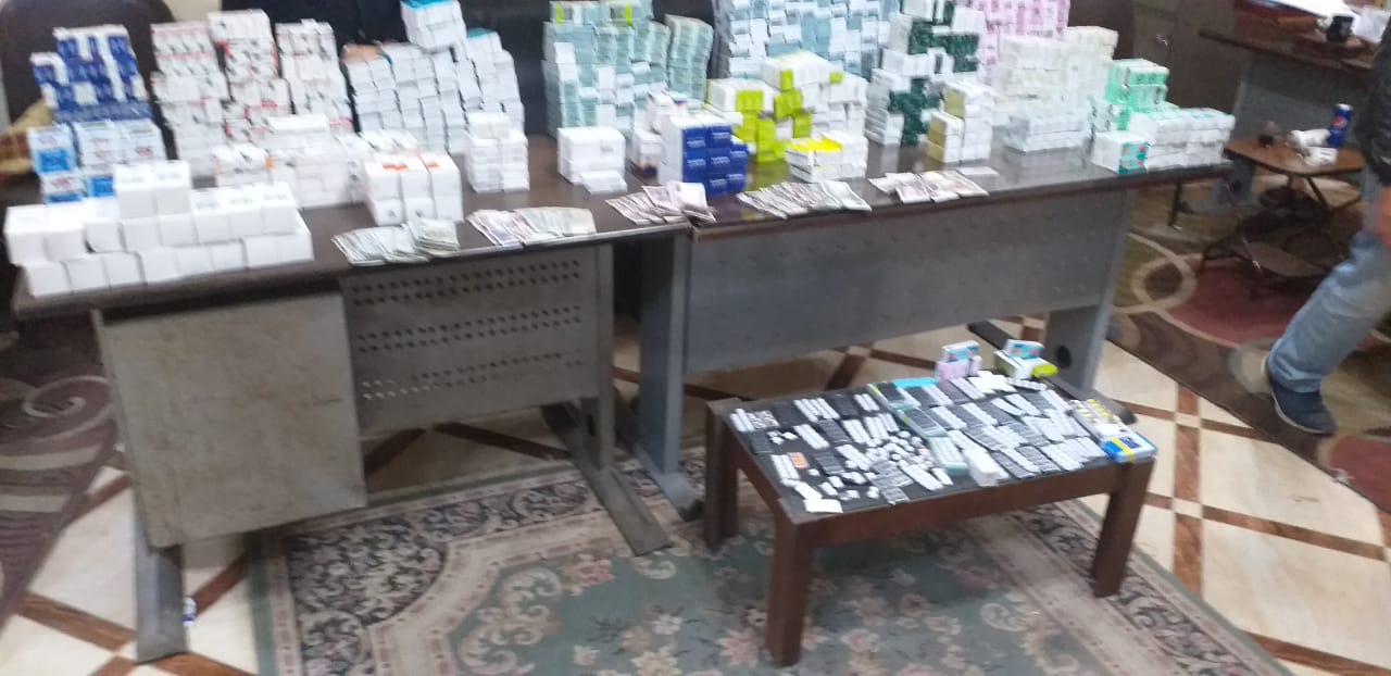 ضبط 22 ألف قرص وعلبة أدوية مخدرة بالدقهلية