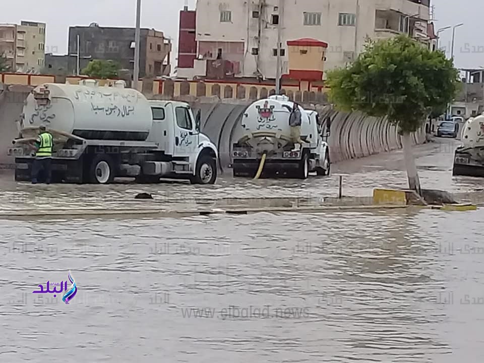 استنفار بأجهزة شمال سيناء تحسبا لسقوط الأمطار