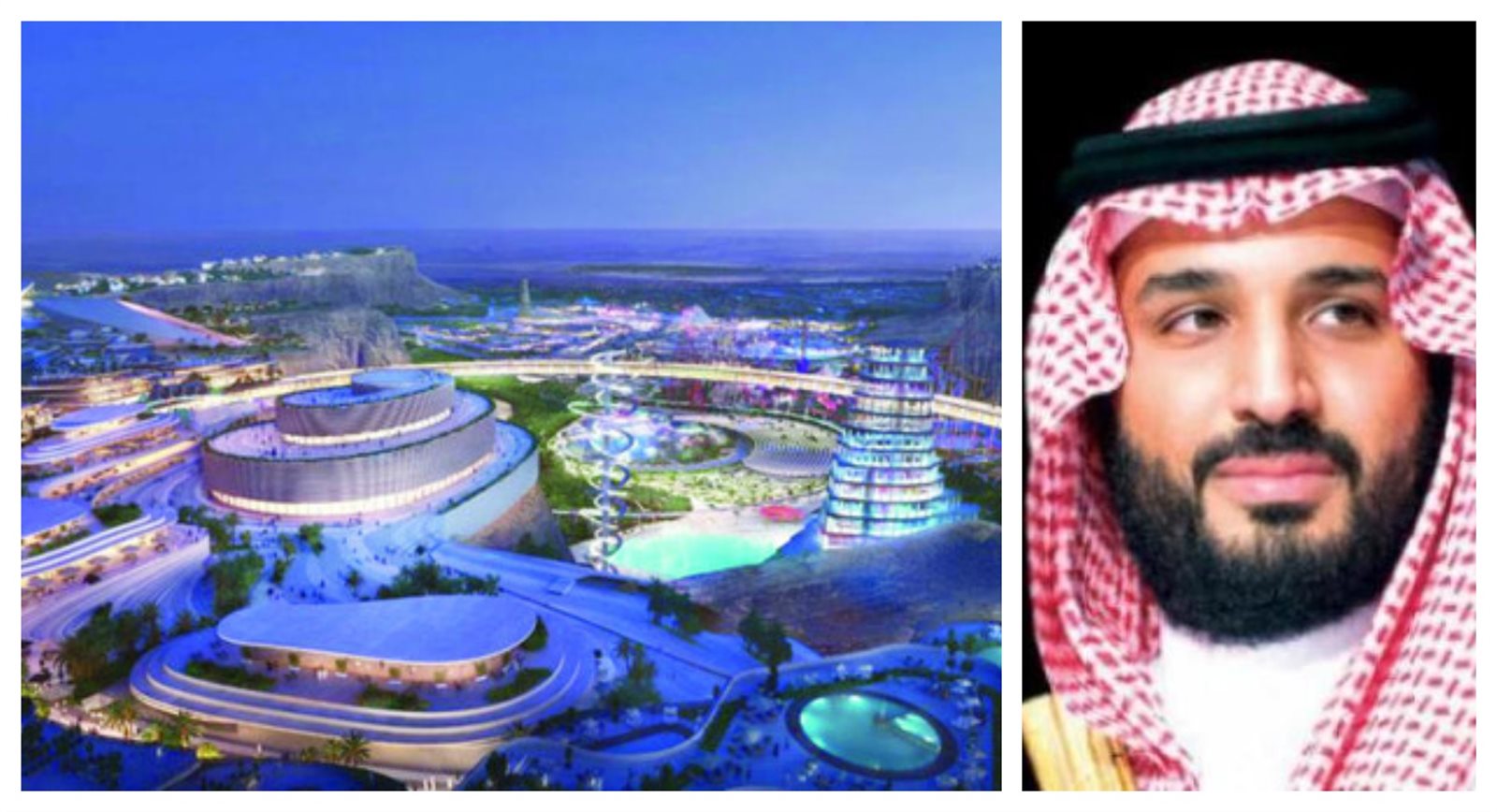 الامير محمد بن سلمان - مشروع القدية 