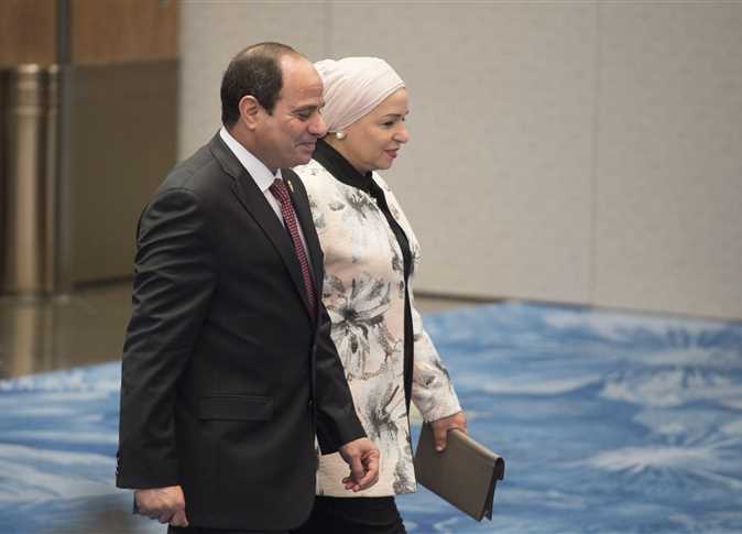 الرئيس السيسي وقرينته الرئيس السيسي وقرينته