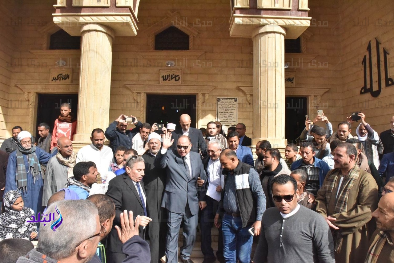 حافظ أسيوط يفتتح مسجد الشيخ زناتي بعد تطويره