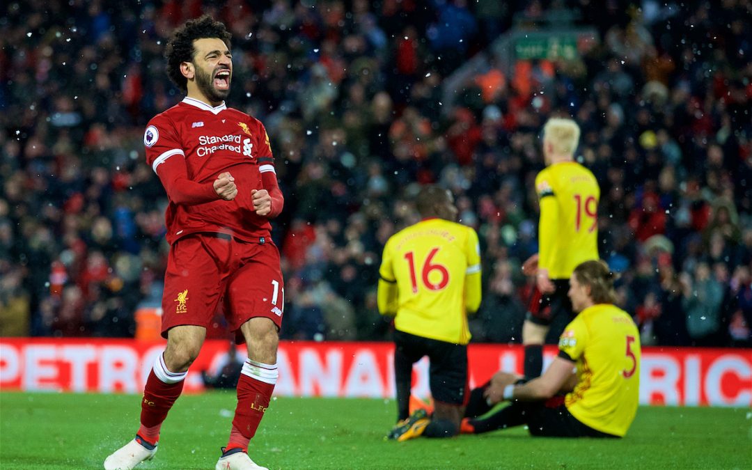 محمد صلاح أمام واتفورد