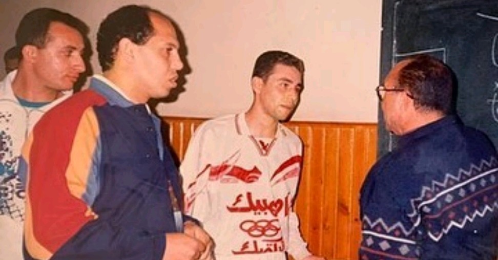 احمد رفعت واحمد سليمان وحازم امام احمد رفعت واحمد سليمان وحازم امام