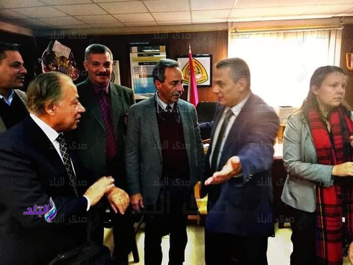 وفد الوكالة الأمريكية للتنمية الدولية في جامعة الزقازيق وفد الوكالة الأمريكية للتنمية الدولية في جامعة الزقازيق