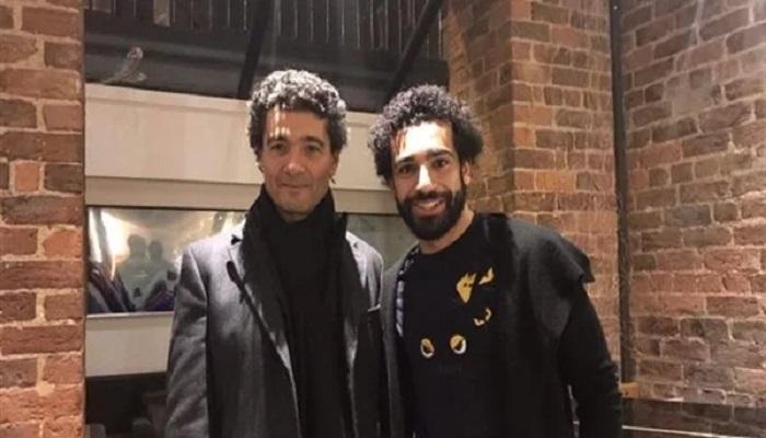الفنان خالد النبوي و محمد صلاح 