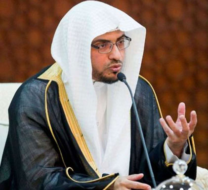 الشيخ صالح المغامسي إمام مسجد قباء