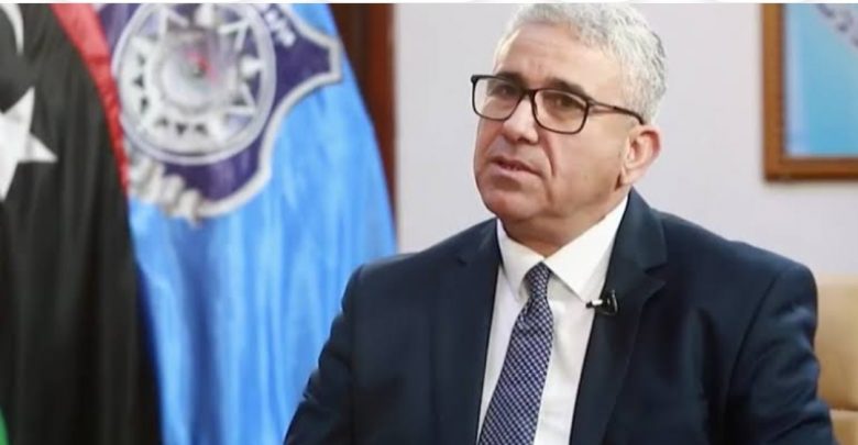 وزير الداخلية في حكومة الوفاق فتحي باش أغا وزير الداخلية في حكومة الوفاق فتحي باش أغا