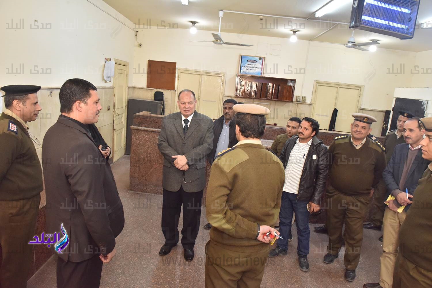 محافظ أسيوط يزور مركز شرطة ساحل سليم