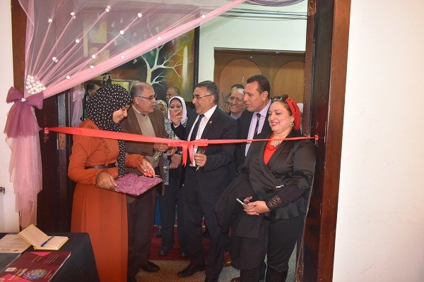 جامعة الفيوم : معرض مليون صحة بكلية التربية النوعية