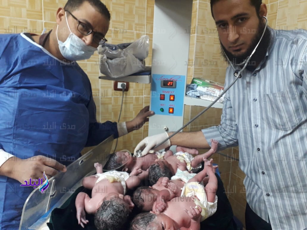 سيدة تضع ٥ توائم بمركز ديروط في أسيوط