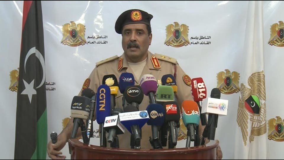 أحمد المسماري المتحدث باسم الجيش الليبي
