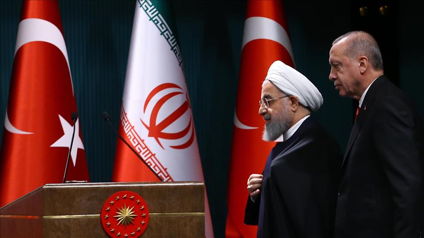 الرئيس التركي رجب طيب أردوغان - الرئيس الإيراني حسن روحاني
