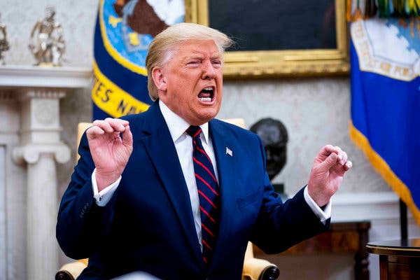 الرئيس الأمريكي دونالد ترامب