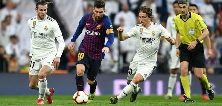 الريال وبرشلونة