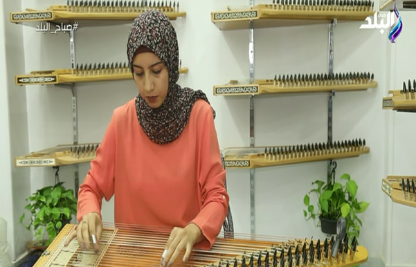 مريم عبد الستار،عازفة على آلة القانون