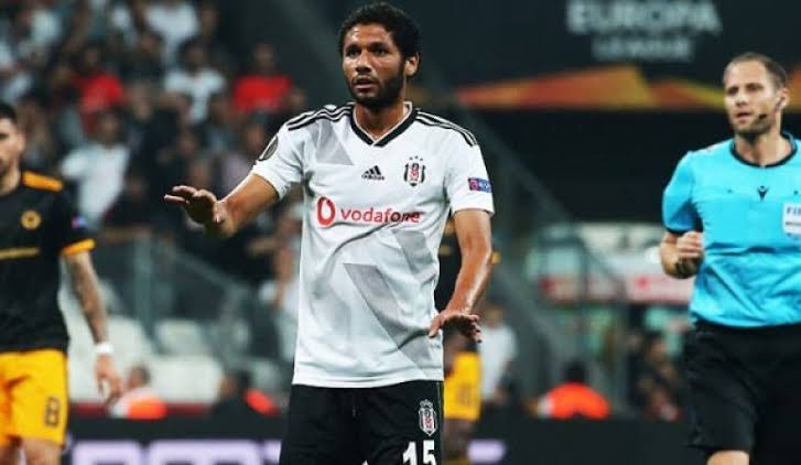 محمد النني لاعب بشكتاش التركي