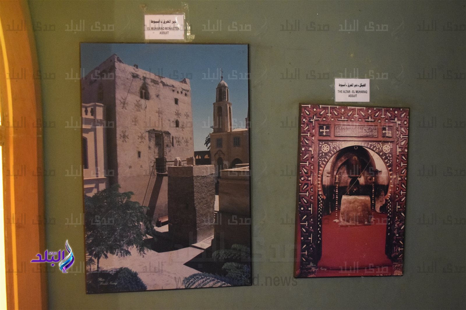 مشهدان لدير المحرق 